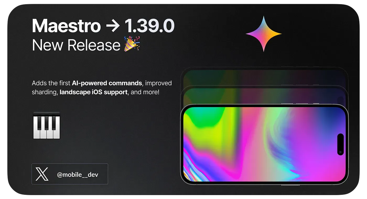 What’s new in Maestro: 1.39.0